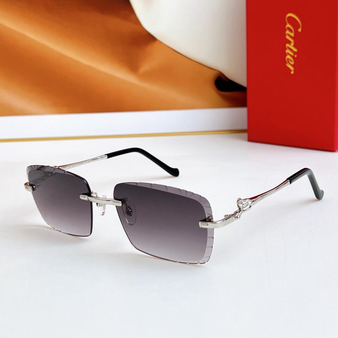 Gafas de sol sin montura de corte vivo