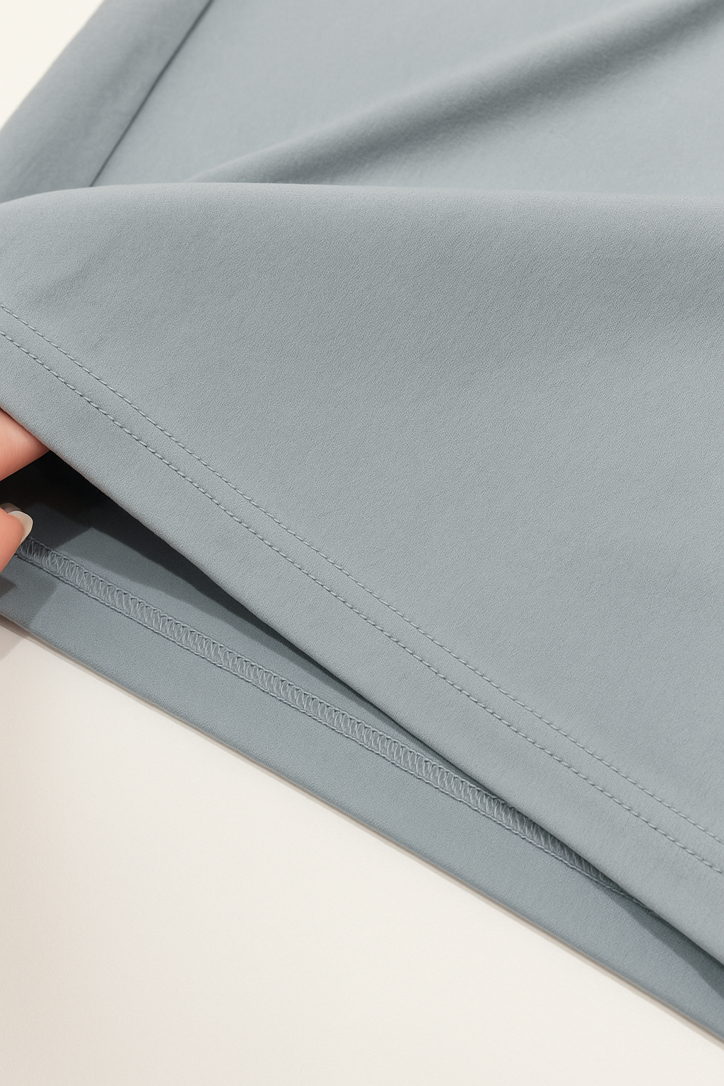 High-Waist Flow Weite Hose