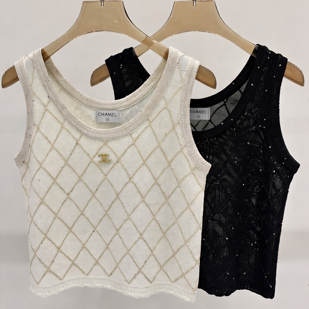 Strick-Tanktop
