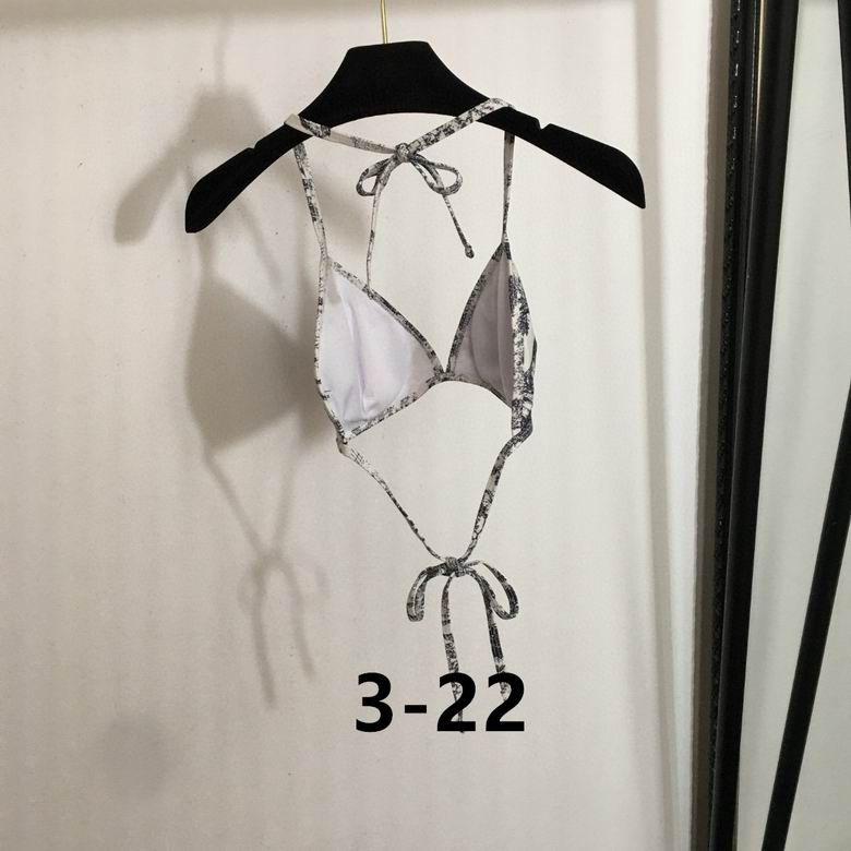 Minimaler 3-teiliger Badeanzug