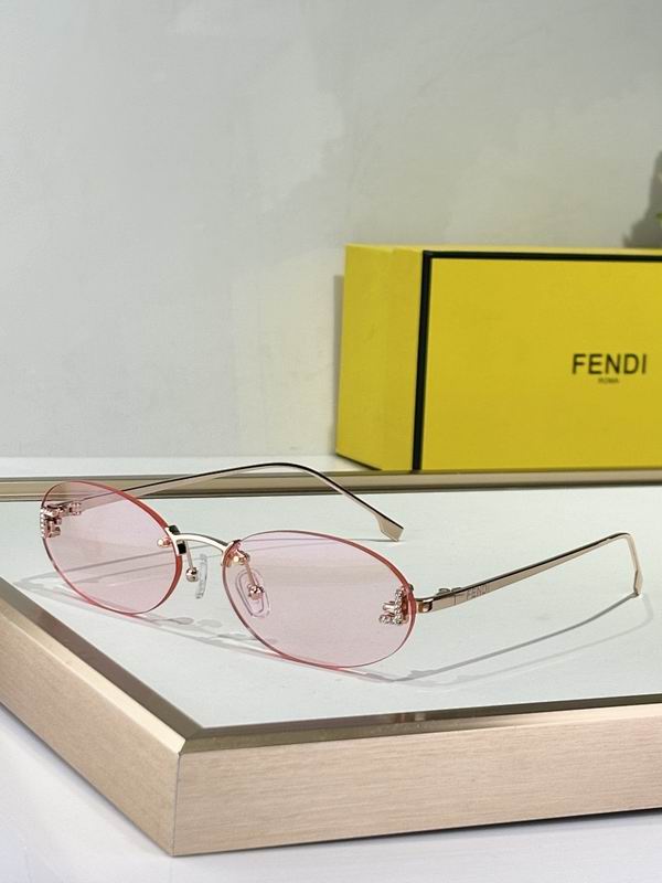 Slim Oval Metal Sunglasses