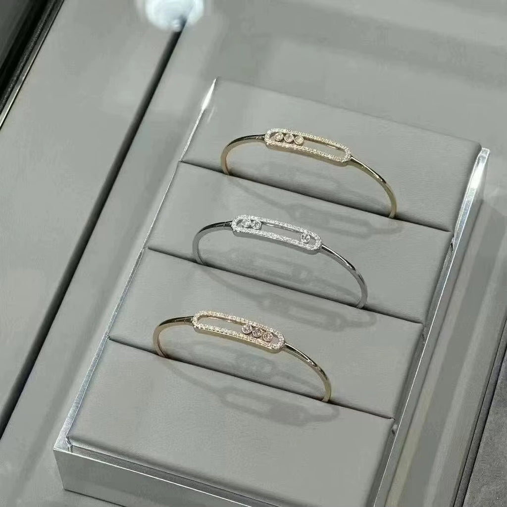 Pulsera ovalada minimalista