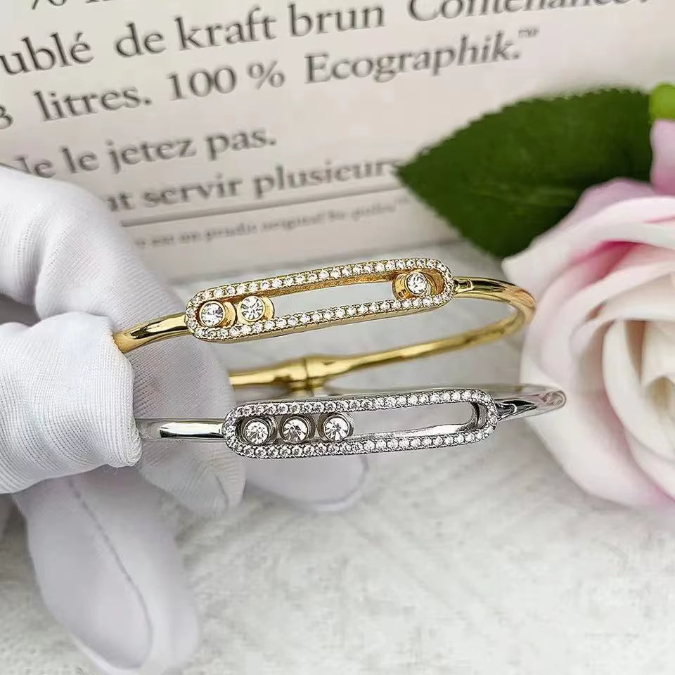 Pulsera ovalada minimalista