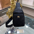BB Leather Crossbody Bag