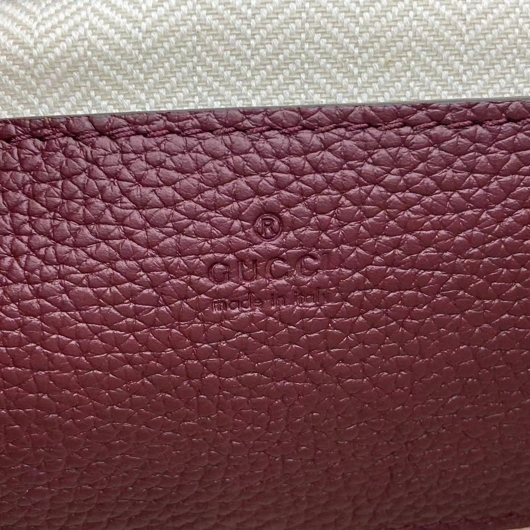Crossbody Bag Ancora Red Leather