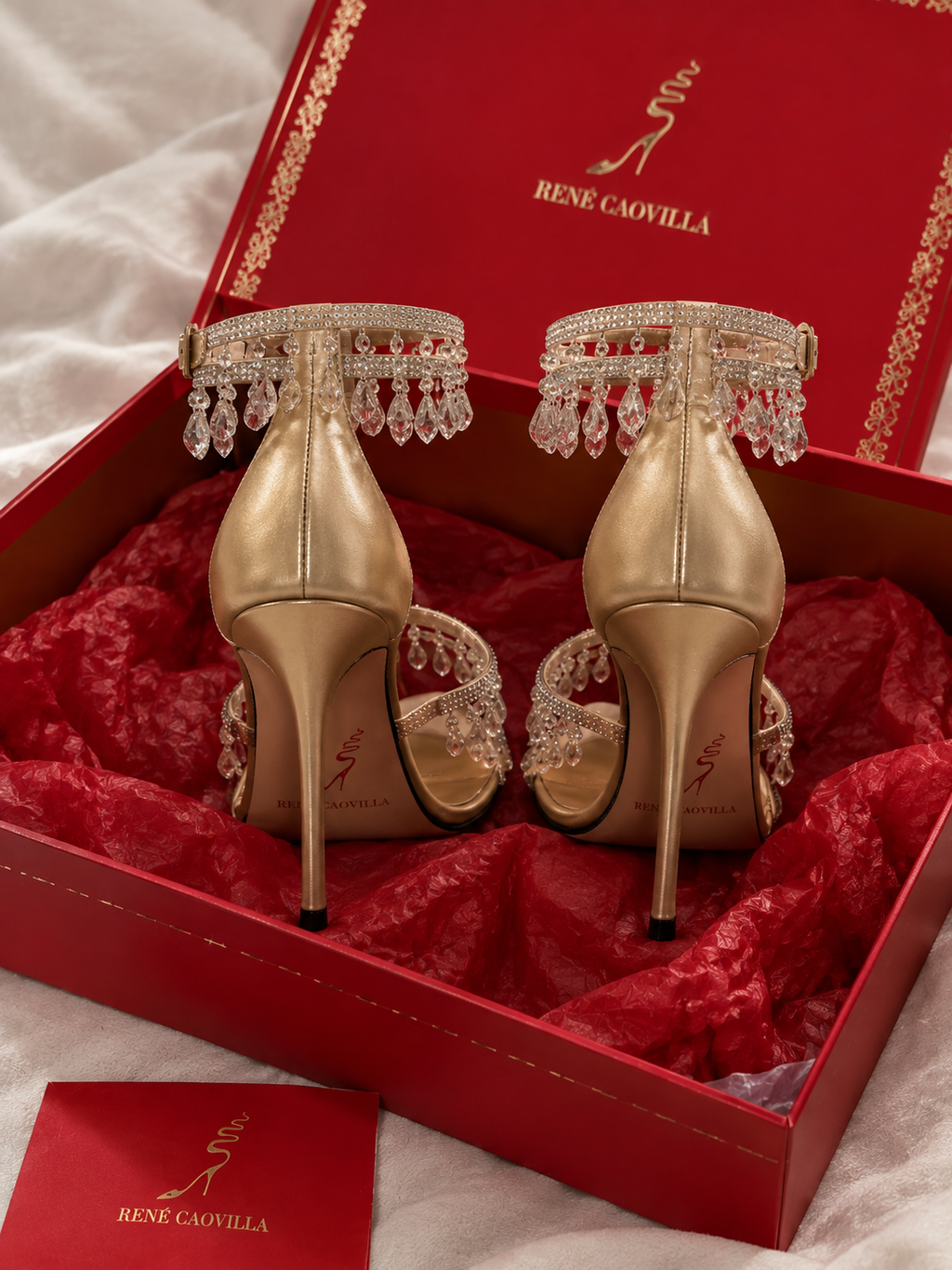 Gold variant heels