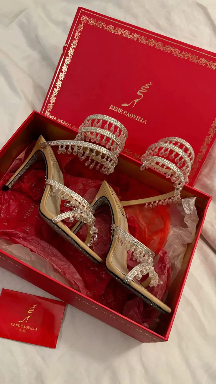 Gold variant heels